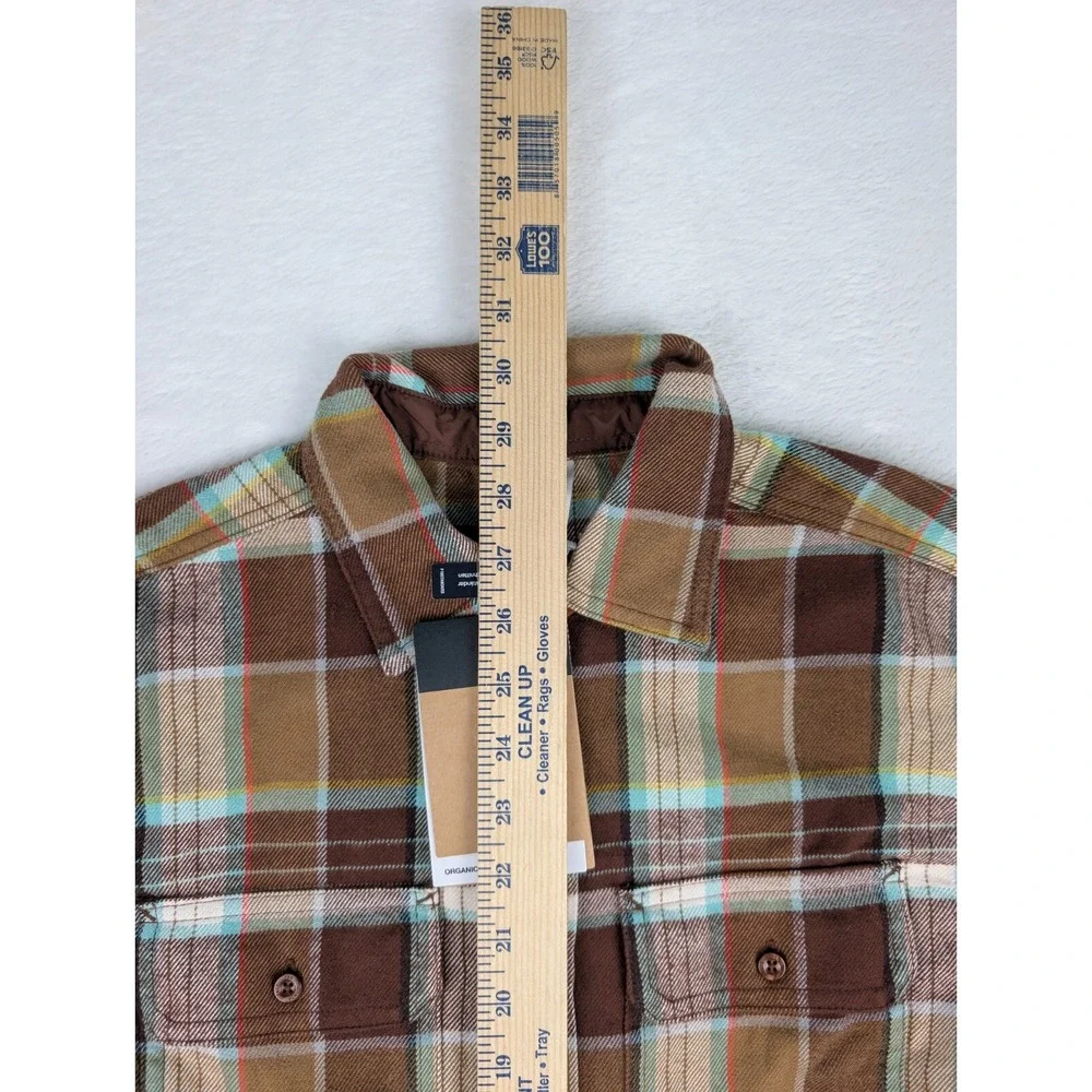 The North Face Arroyo Flannel Mens Small Brown Plaid NWT